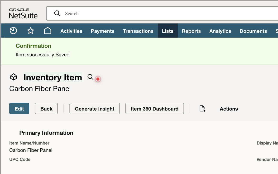 Add an Item
